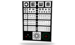 Cartel de Optotipo Fijo